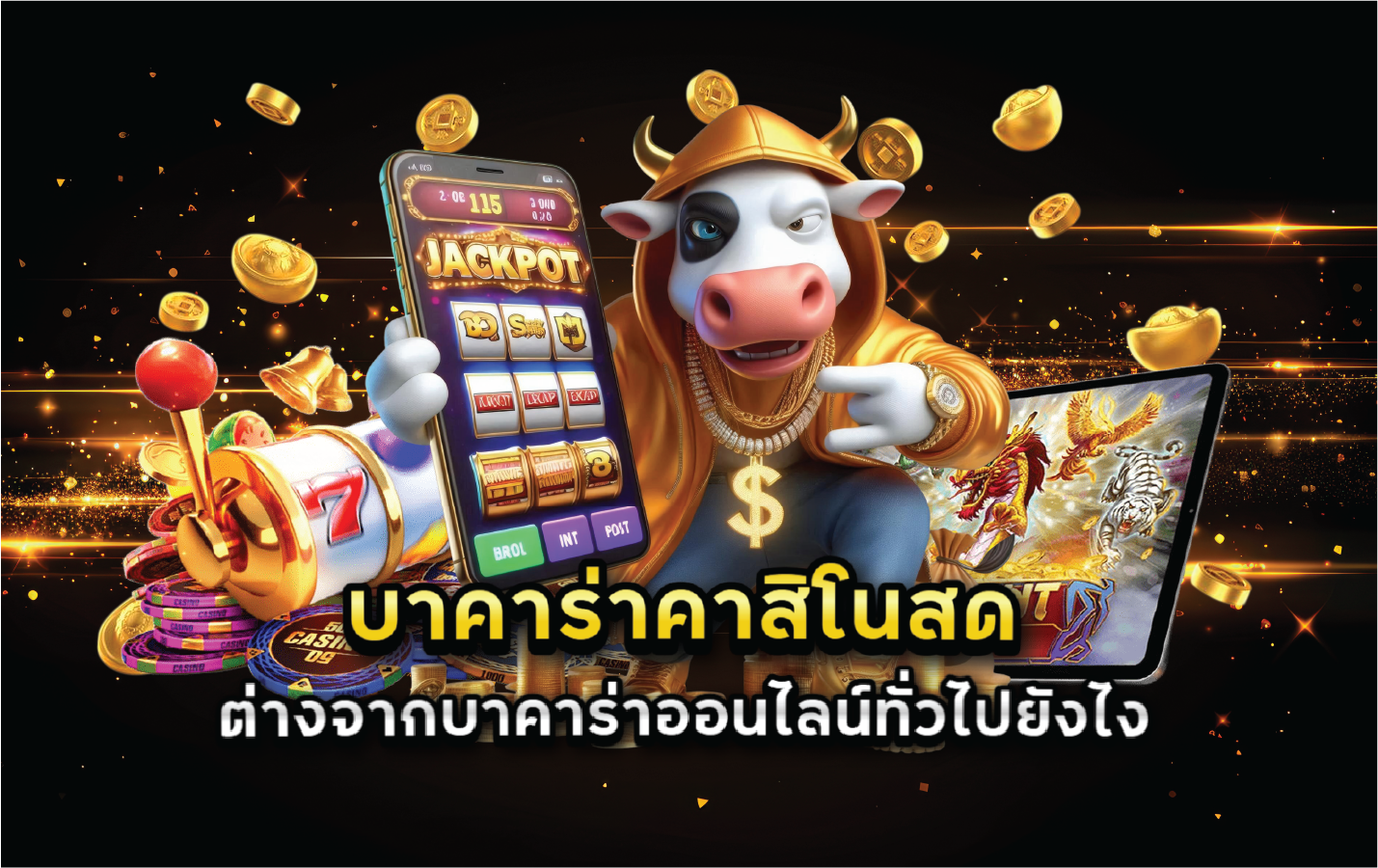 บาคาร่าคาสิโนสดต่างจากบาคาร่าออนไลน์ทั่วไปยังไง