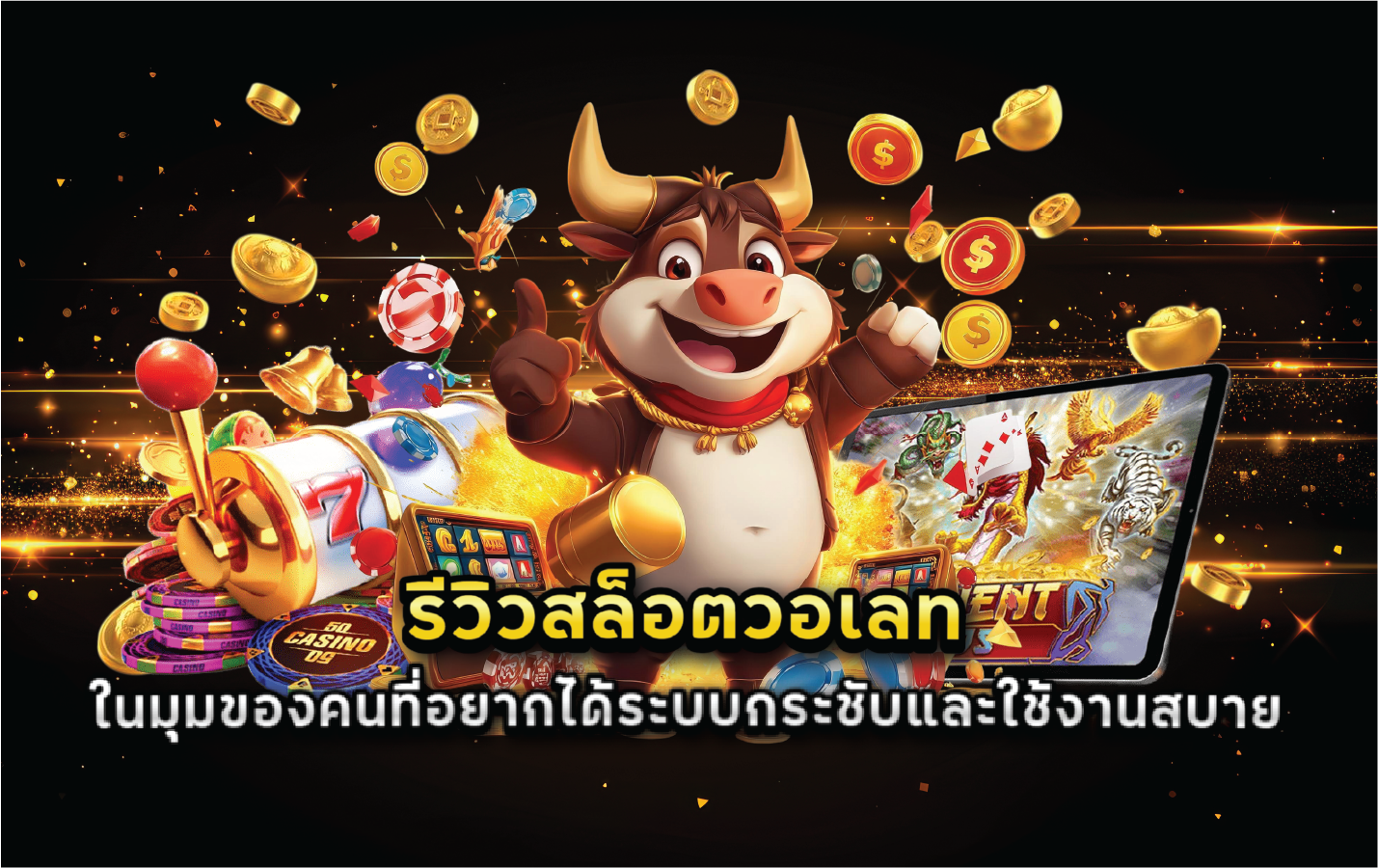 รีวิวสล็อตวอเลทในมุมของคนที่อยากได้ระบบกระชับและใช้งานสบาย