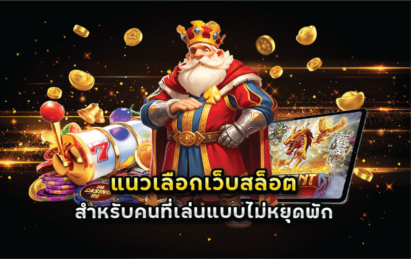 แนวเลือกเว็บสล็อตสำหรับคนที่เล่นแบบไม่หยุดพัก